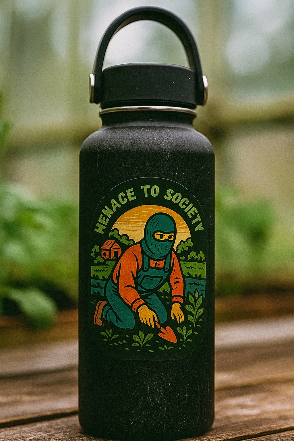 Menace to Society Sticker – Gardening Revolution