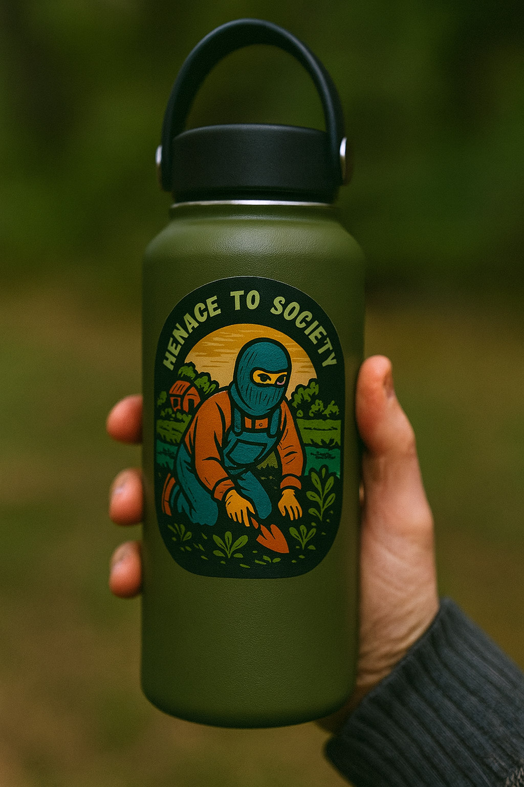 Menace to Society Sticker – Gardening Revolution